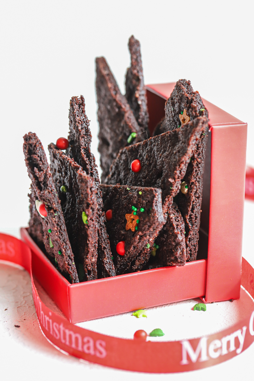 brownie brittle edible christmas gift