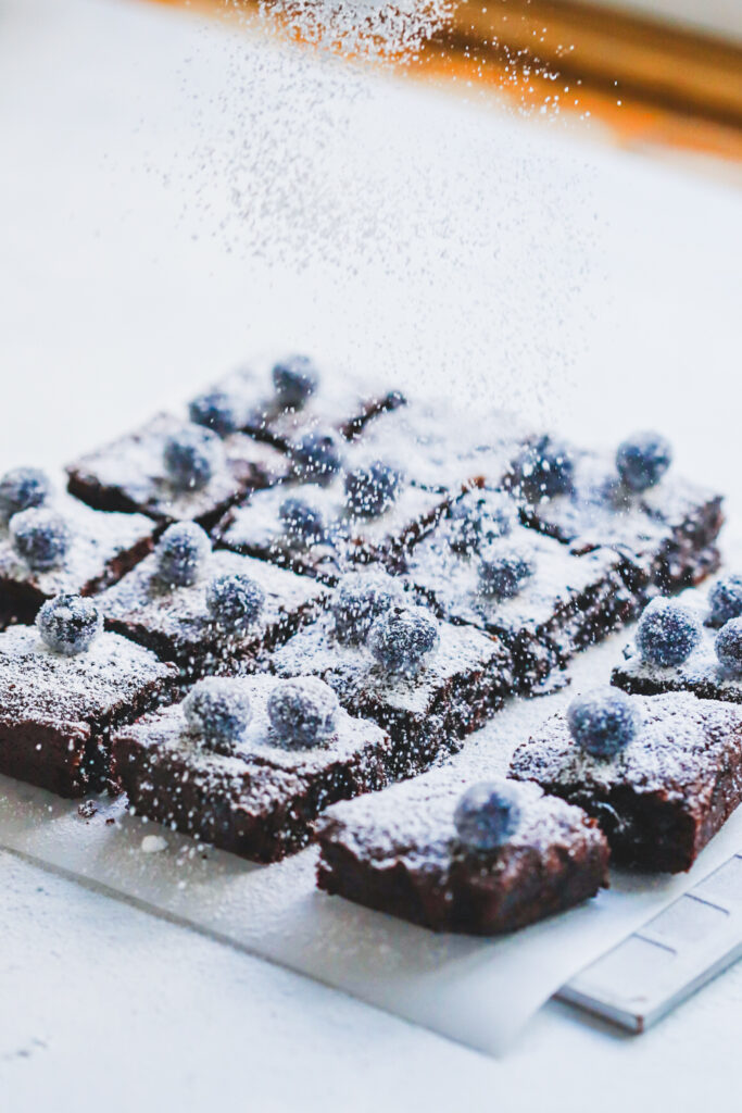 Cranberry Orange Brownies - easy christmas dessert