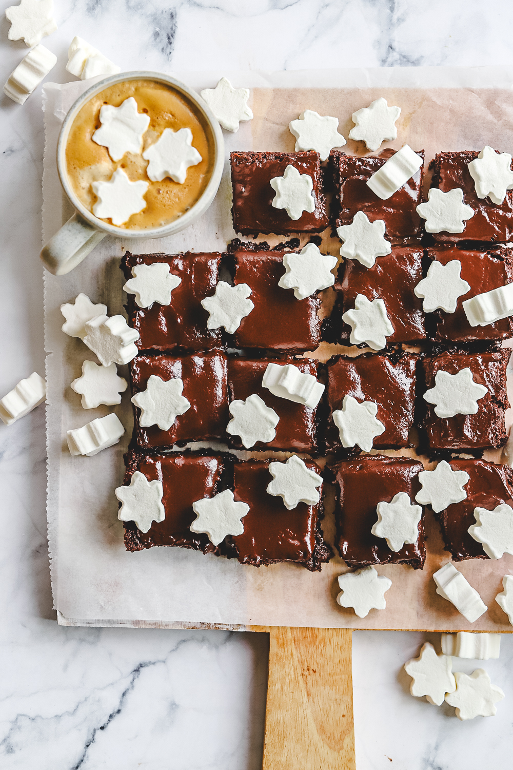 Hot Chocolate Brownies